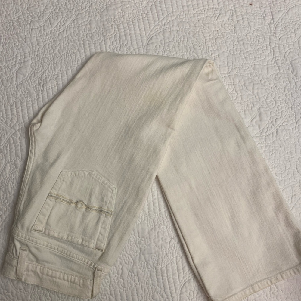 Vintage Y2K Lucky Brand Women’s Straight Leg Boot Cut Snow Flurry Wash Jeans 8